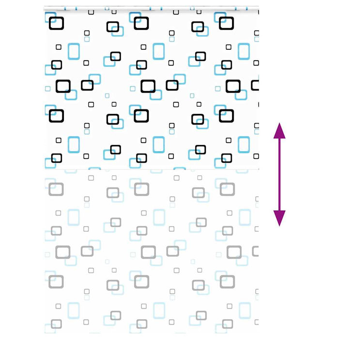 Tenda a Rullo Doccia Cassonetto 150x240 cm Larghezza Tessuto 4014951