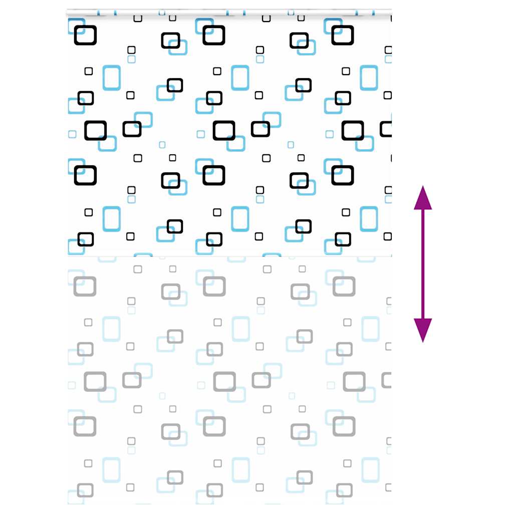 Tenda a Rullo Doccia Cassonetto 160x240 cm Larghezza Tessuto 4014952
