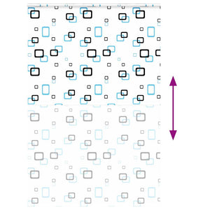 Tenda a Rullo Doccia Cassonetto 160x240 cm Larghezza Tessuto 4014952