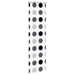 vidaXL Tenda a Rullo per Doccia Cassonetto 60x240 cm Larghezza Tessuto