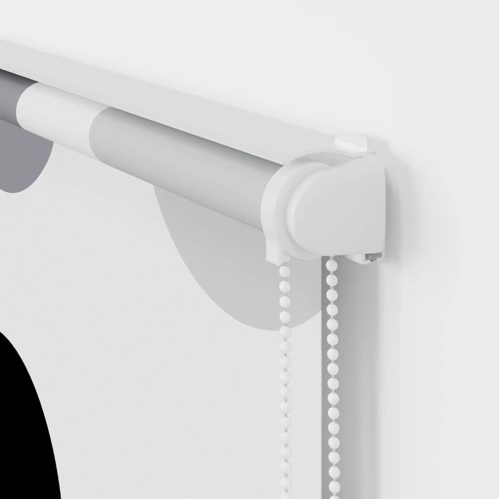 Tenda a Rullo per Doccia Cassonetto 80x240 cm Larghezza Tessuto