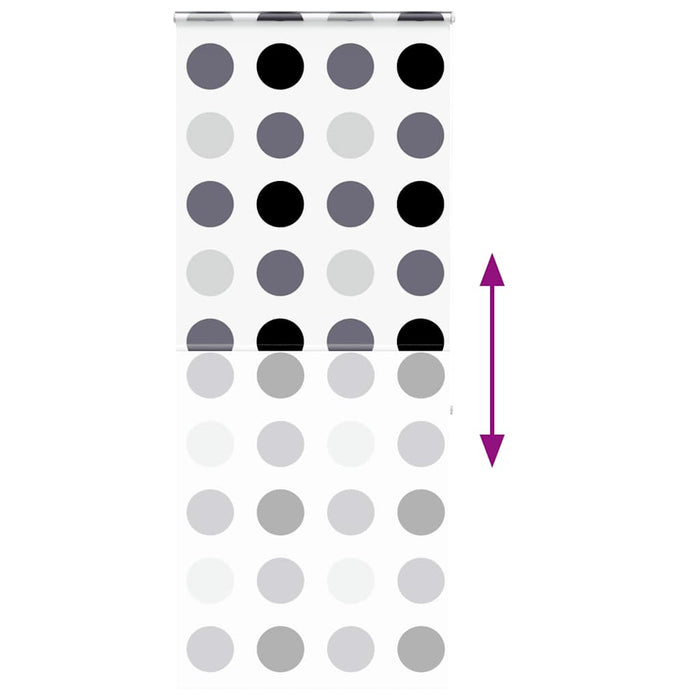 Tenda a Rullo Doccia Cassonetto 150x240 cm Larghezza Tessuto 4014962