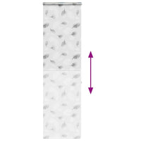 Tenda a Rullo Doccia con Cassonetto 70x240 cm Larghezza Tessuto 4014976