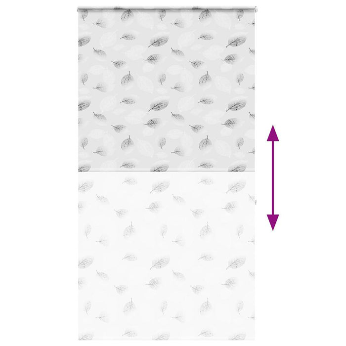 Tenda a Rullo per Doccia Cassonetto 140x240cm Larghezza Tessuto 4014983