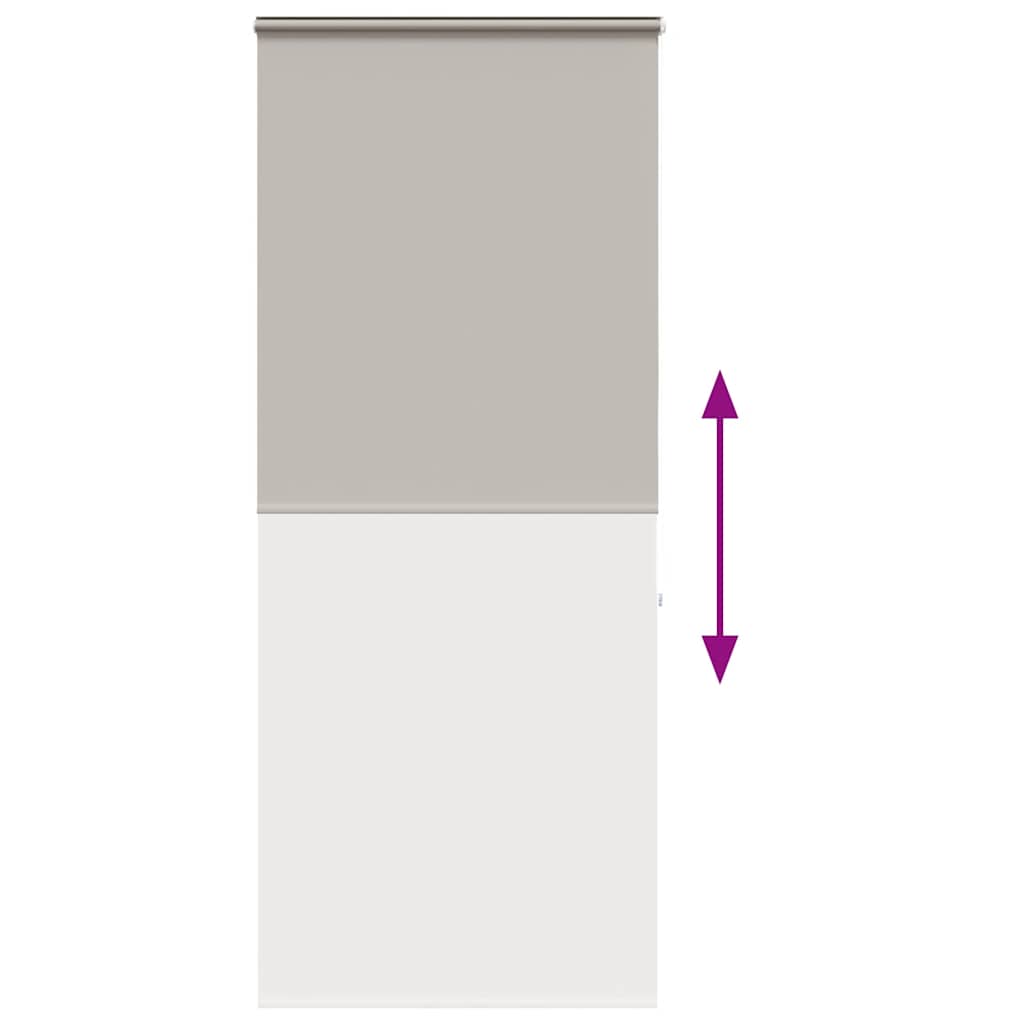 Tenda a Rullo Doccia Cassonetto 90x240 cm Larghezza Tessuto 4014989