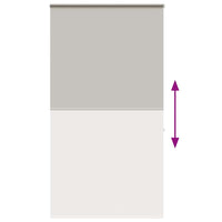 Tenda a Rullo Doccia con Cassonetto 120x240cm Larghezza Tessuto 4014992