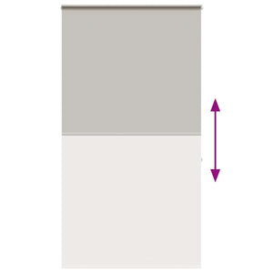 Tenda a Rullo Doccia con Cassonetto 120x240cm Larghezza Tessuto 4014992