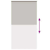 Tenda a Rullo Doccia con Cassonetto 130x240cm Larghezza Tessuto 4014993