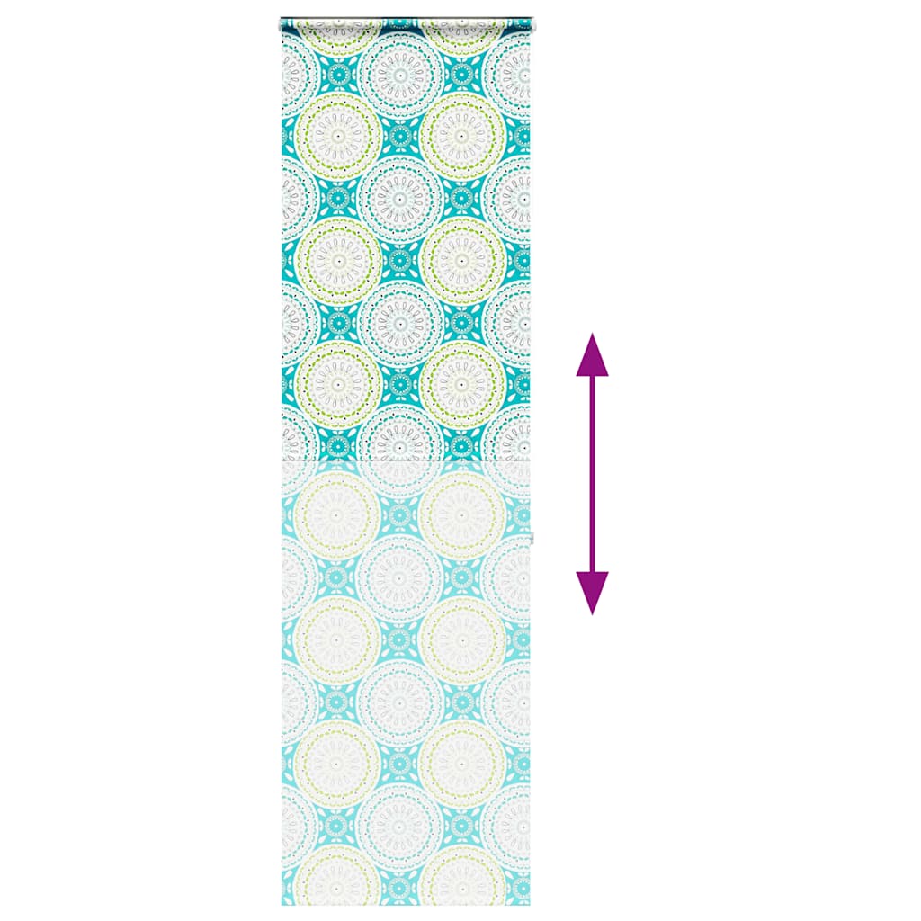 Tenda a Rullo Doccia con Cassonetto 70x240 cm Larghezza Tessuto 4014998