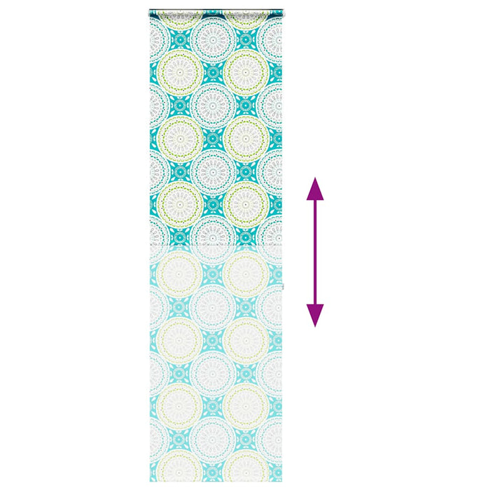 vidaXL Tenda a Rullo Doccia con Cassonetto 70x240 cm Larghezza Tessuto