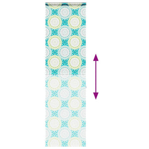 vidaXL Tenda a Rullo per Doccia Cassonetto 80x240 cm Larghezza Tessuto