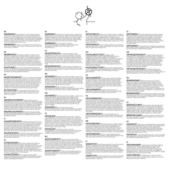 Tenda a Rullo Doccia con Cassonetto 130x240cm Larghezza Tessuto 4015004