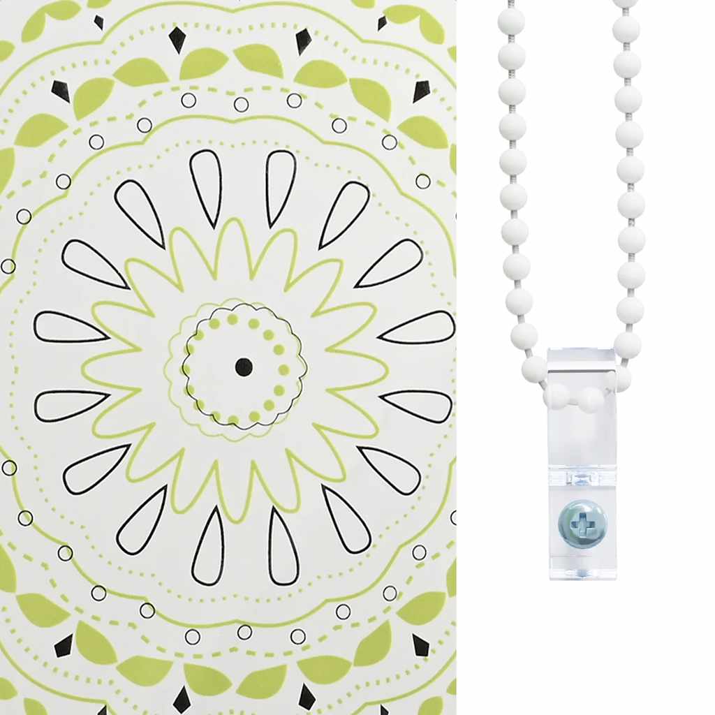 Tenda a Rullo Doccia con Cassonetto 130x240cm Larghezza Tessuto 4015004