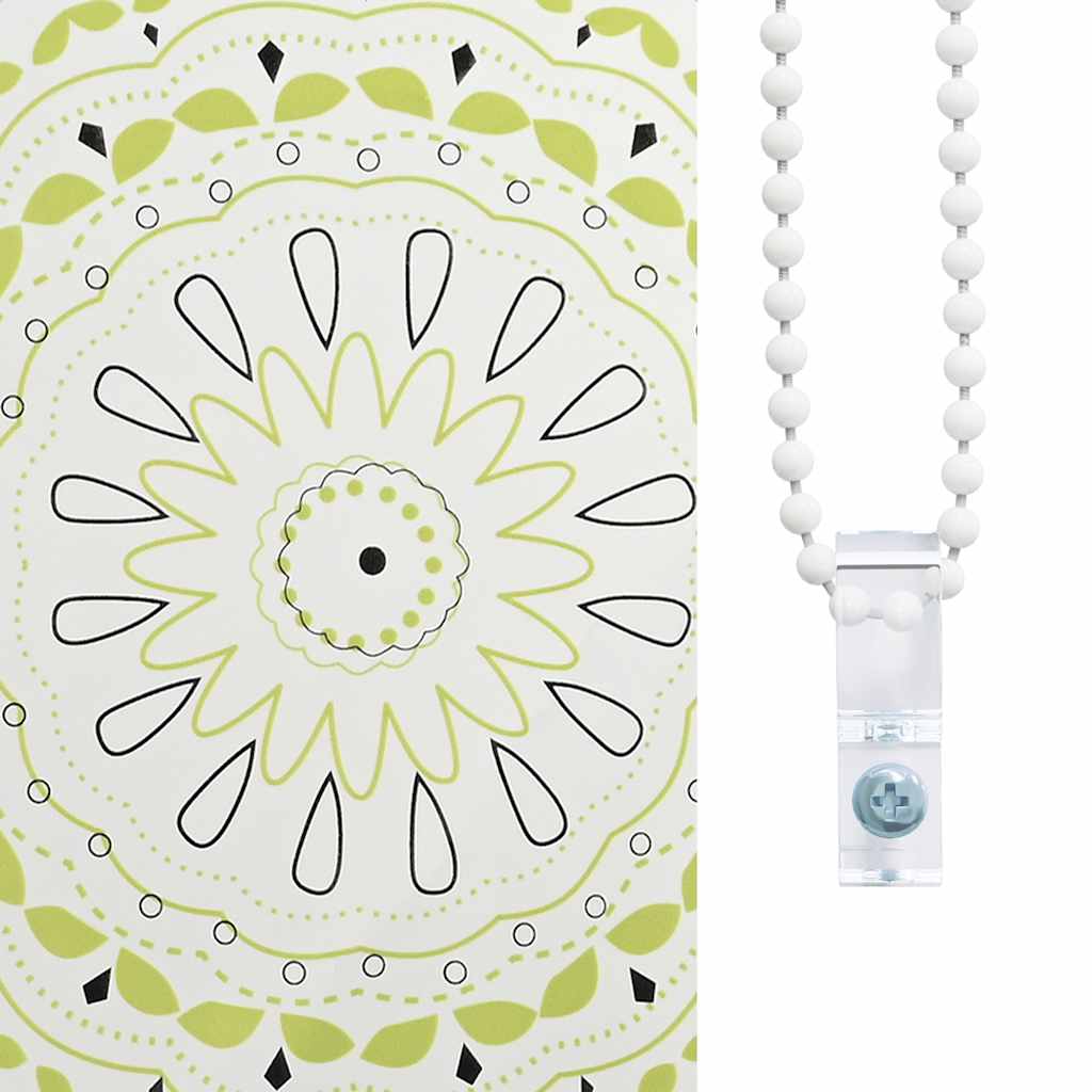 vidaXL Tenda a Rullo per Doccia Cassonetto 140x240cm Larghezza Tessuto