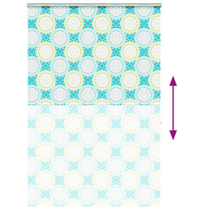 vidaXL Tenda a Rullo Doccia Cassonetto 160x240 cm Larghezza Tessuto