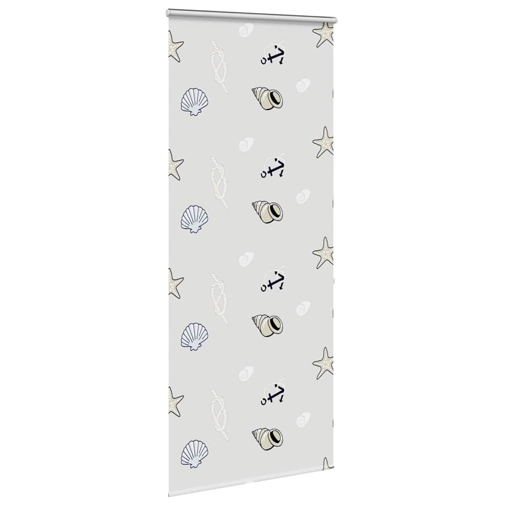 vidaXL Tenda a Rullo Doccia Cassonetto 90x240 cm Larghezza Tessuto