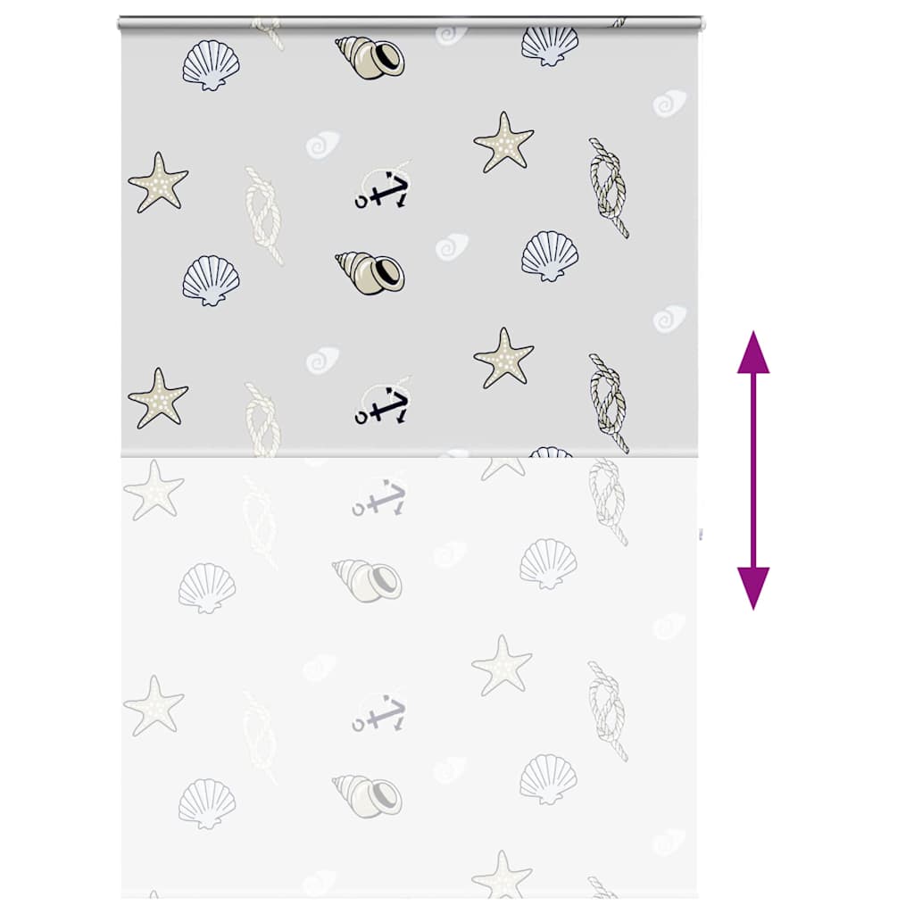 Tenda a Rullo Doccia Cassonetto 160x240 cm Larghezza Tessuto 4015018