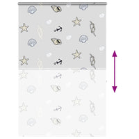 Tenda a Rullo Doccia Cassonetto 160x240 cm Larghezza Tessuto 4015018