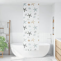 Tenda a Rullo per Doccia Cassonetto 80x240 cm Larghezza Tessuto 4015021