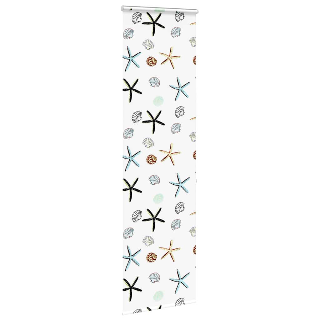 vidaXL Tenda a Rullo per Doccia Cassonetto 80x240 cm Larghezza Tessuto