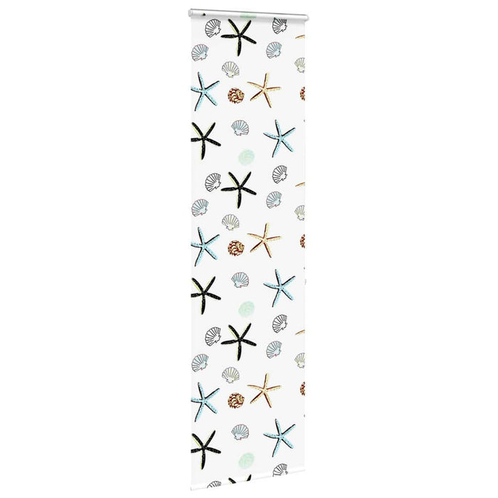 Tenda a Rullo per Doccia Cassonetto 80x240 cm Larghezza Tessuto 4015021