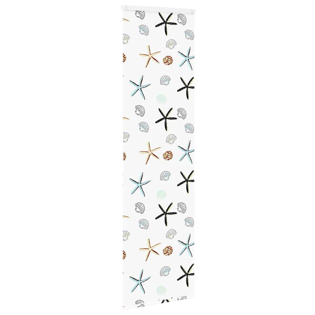 Tenda a Rullo per Doccia Cassonetto 80x240 cm Larghezza Tessuto 4015021