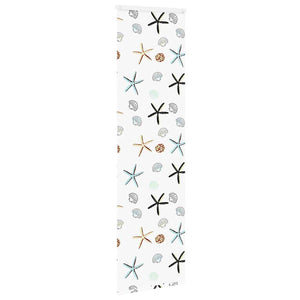 Tenda a Rullo per Doccia Cassonetto 80x240 cm Larghezza Tessuto 4015021