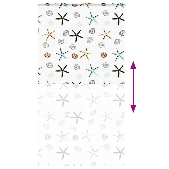 Tenda a Rullo Doccia con Cassonetto 120x240cm Larghezza Tessuto 4015025