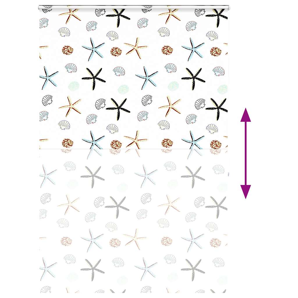 Tenda a Rullo Doccia Cassonetto 150x240 cm Larghezza Tessuto 4015028