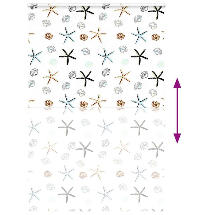 Tenda a Rullo Doccia Cassonetto 150x240 cm Larghezza Tessuto 4015028