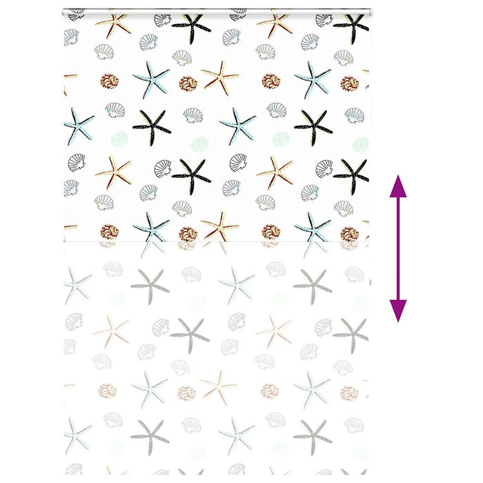 Tenda a Rullo Doccia Cassonetto 160x240 cm Larghezza Tessuto 4015029