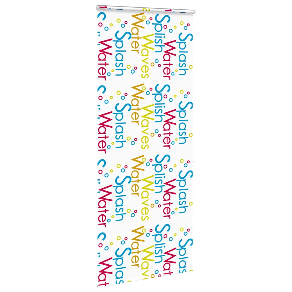 Tenda a Rullo Doccia Cassonetto 90x240 cm Larghezza Tessuto 4015033