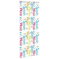 Tenda a Rullo Doccia Cassonetto 90x240 cm Larghezza Tessuto 4015033