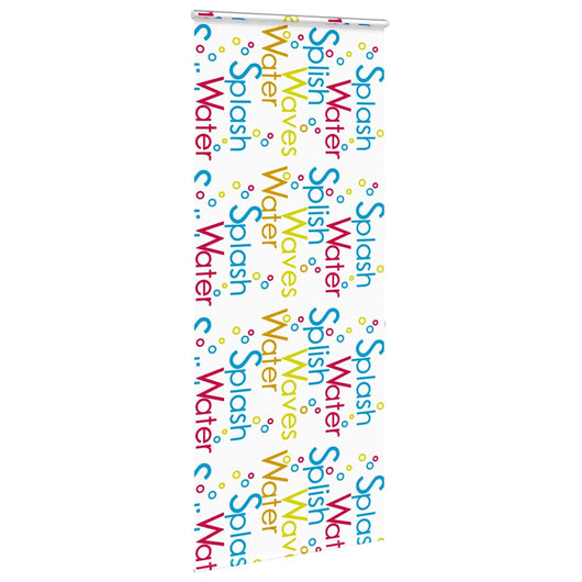 Tenda a Rullo Doccia Cassonetto 90x240 cm Larghezza Tessuto 4015033