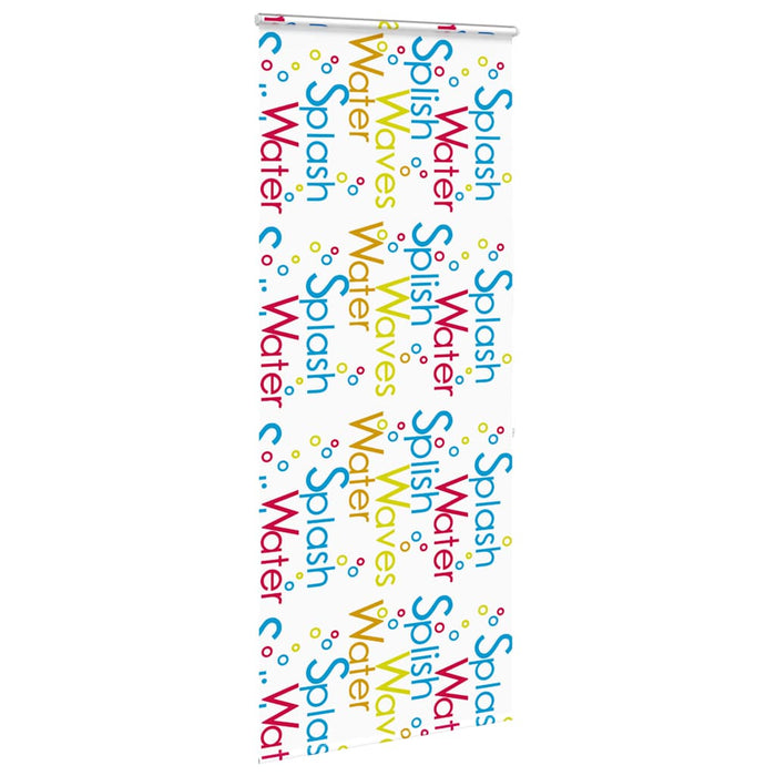 Tenda a Rullo Doccia con Cassonetto 100x240cm Larghezza Tessuto