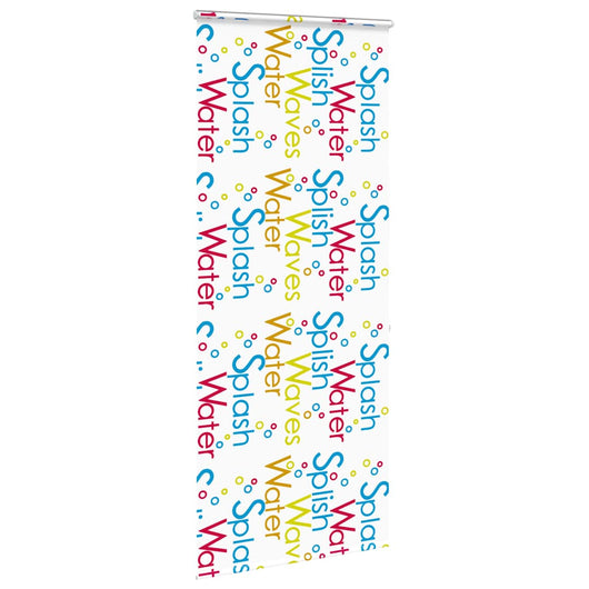 Tenda a Rullo Doccia con Cassonetto 100x240cm Larghezza Tessuto 4015034