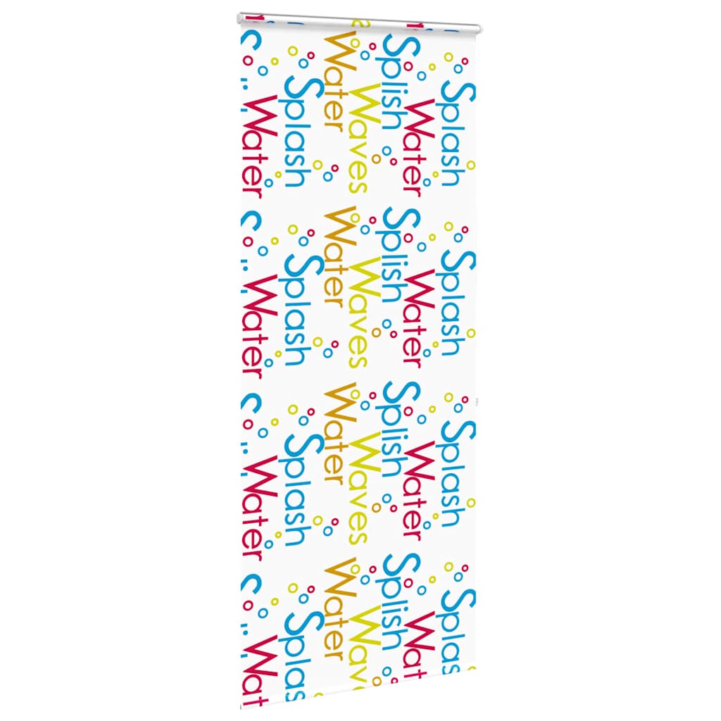 Tenda a Rullo Doccia Cassonetto 110x240 cm Larghezza Tessuto 4015035