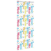 Tenda a Rullo Doccia Cassonetto 110x240 cm Larghezza Tessuto 4015035