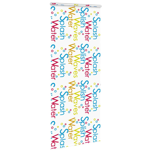 Tenda a Rullo Doccia Cassonetto 110x240 cm Larghezza Tessuto 4015035