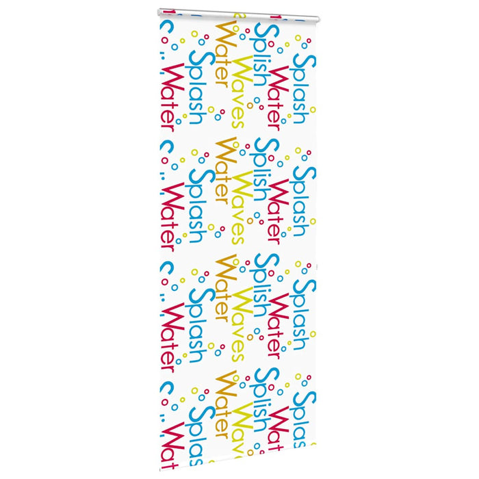 Tenda a Rullo Doccia Cassonetto 110x240 cm Larghezza Tessuto 4015035