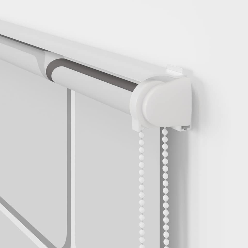 Tenda a Rullo Doccia con Cassonetto 100x240cm Larghezza Tessuto 4015045