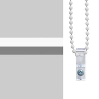 Tenda a Rullo Doccia Cassonetto 110x240 cm Larghezza Tessuto 4015046