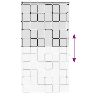 Tenda a Rullo per Doccia Cassonetto 140x240cm Larghezza Tessuto