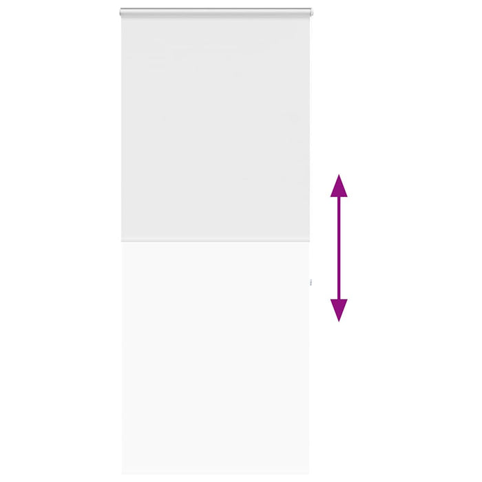 Tenda a Rullo Doccia con Cassonetto 100x240cm Larghezza Tessuto