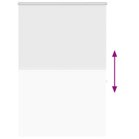 Tenda a Rullo Doccia Cassonetto 150x240 cm Larghezza Tessuto 4015061