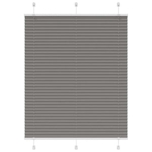 Tenda Plissettata Antracite 105x100cm Larghezza Tessuto 104,4cm 4015076