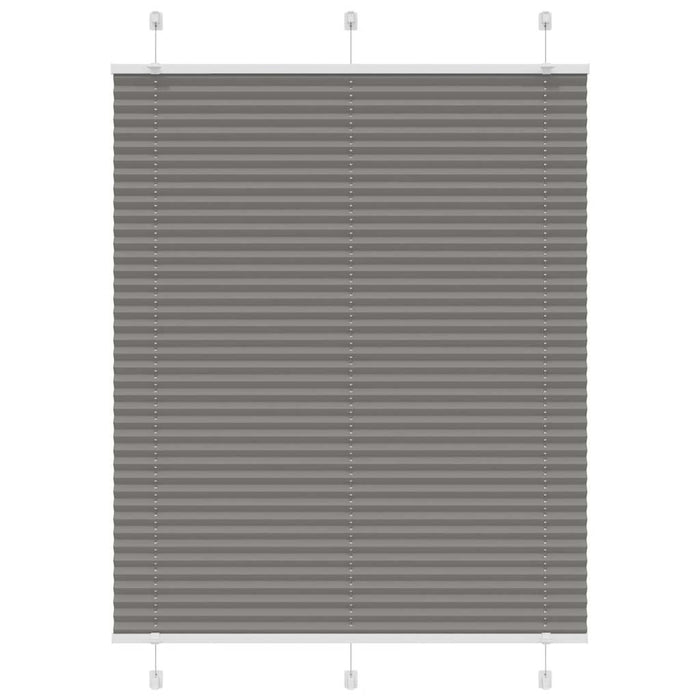 Tenda Plissettata Antracite 105x100cm Larghezza Tessuto 104,4cm 4015076