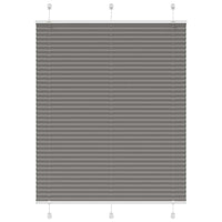 Tenda Plissettata Antracite 110x100cm Larghezza Tessuto 109,4cm 4015077