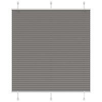 Tenda Plissettata Antracite 115x100cm Larghezza Tessuto 114,4cm 4015078