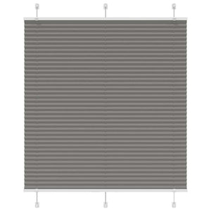 Tenda Plissettata Antracite 115x100cm Larghezza Tessuto 114,4cm 4015078